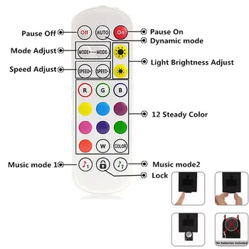 5V USB LED RGB Bluetooth Kontrolieris, 24Key Tālvadības Smart APP Kontroli, TV Apgaismojums LED Lentes DC5V 2835 5050 RGB Gaismas