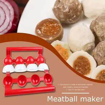 Meatball Maker Mājās, Pildīti Meatball Zivju Bumbu Preces ABS Pārtikas kvalitātes Maker Jaunu Piegādes Burger Produktu Pelējuma Komplekts