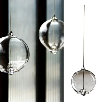 Japāņu stila stikla vēja piebalsot vēja zvani karājas durvju mūsdienu mājas kulons apdare, rotājumi