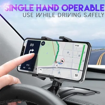 Universālā Automobiļa Tālrunis MountHolder uz Auto Paneļa pie Vējstikla Gaisa Ventilācijas Ilgi Roku Spēcīgu Iesūkšanas Mobilo Telefonu Auto Mount Fit