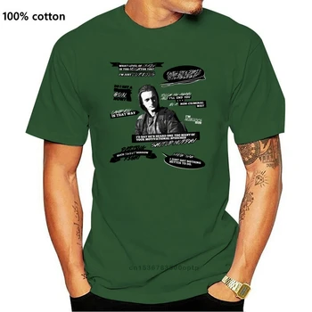 Vīriešu t John Murphy + citātus T100 T Krekls, sieviešu T-Kreklu, t-veida augšu