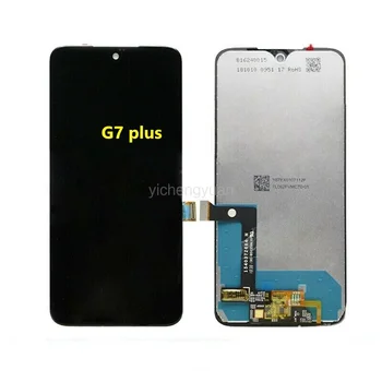 Oriģināls Par G7 Spēlēt LCD Motorola Moto G7 Jaudas Displeju XT1955 LCD G7 Plus skārienekrāns Digitizer G7 LCD Nomaiņa XT1952