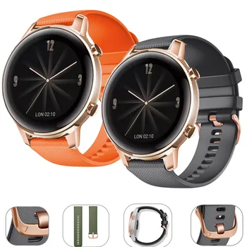 Silikona Watchband Siksnu Huawei Honor Burvju 2 42 46mm/2e gt2 gt Aproce 22mm Aproce Huawei SKATĪTIES GTS/VTN GT 2 Pro B5