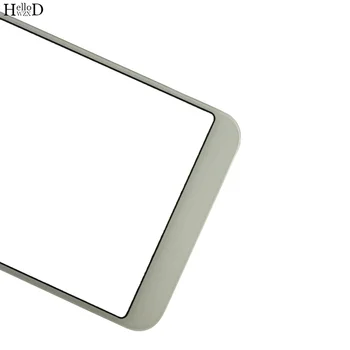 Mobilo Priekšējo Ārējo Stikla Lēcu Daļa Meizu M6T Meilan 6T Priekšējā Stikla Vāciņu ( Nav Touch Screen Digitizer Panelis ) Ārējais LCD OCA