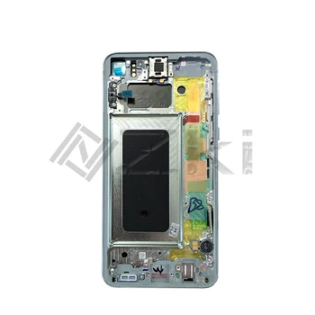 SAMSUNG Galaxy S10E LCD G970F/DS G970U G970W SM-G9700 Instrumenti Displeja skārienekrāns Digitizer Nomaiņa, Montāža Ar Rāmi