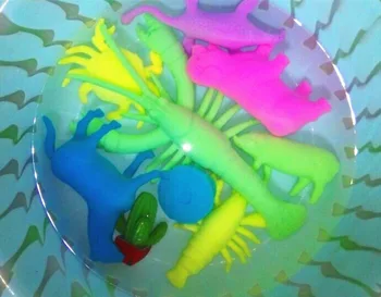 100GAB Aug Ūdens Taras Uzbriest Jūras Radījums, Dažādu Veidu Jauktas Izplešanās Rotaļlietas Krāsains Puzzle Radošo Burvju Rotaļlietas