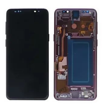 Oriģināls LCD SAMSUNG Galaxy S9 G960 G960F G960F/DS Displejs S9 Plus G965 G965F Displejs, Touch Screen Digitizer +aizmugurējo vāciņu