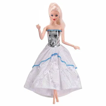 Piemērots Barbies Lelle Elegantas Vakara Kleitas Apģērbtu Piederumi Bērnu Dzimšanas Dienu Festivāls Ziemassvētku Dāvanu,Mūsu Paaudzes Dāvanu