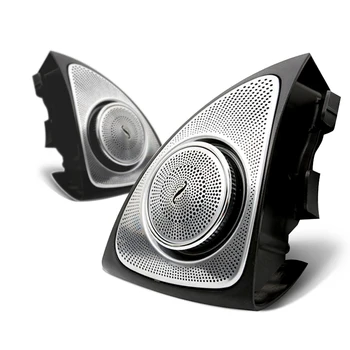 Auto 3D Rotācijas Gaismas Tweeter Benz W213 W205 W177 W222 GLC LED apgaismojuma augsto frekvenču Skaļruņu Audio Taures Rags 3/12/64 Krāsa