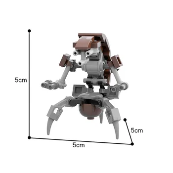 KM Zvaigzne Filma Angļu Robots Zondes Modelis Droid Rotaļlietas DIY Celtniecības Bloki, Ķieģeļi Uzstādīt Izglītības Ziemassvētku Dāvanu Bērniem