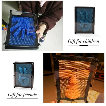3D Skulptūru DIY Adatu Griešanai Pelējuma Pin Art Bērniem Mazulis Dāvanu Galda Rotaļu Apdares Hogar Maison Istabas Dekoratīvie Ornamenti, Dekori