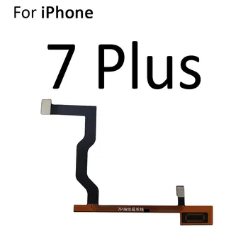 3D Touch Pogu Home Galvenais Mātesplati Connector Flex Cable Fibbon iPhone 6S 6 7 8 Plus