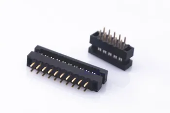 50 gab. DIP Plug FD Connector 2,0 mm Piķis 6 8 10 12 14 16 18 20 24 26 30 34 40 50 60 Pin IDC Adapteris Plakano Kabeli 1.0 mm pārejas