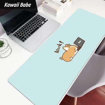 30*80 XL peles paliktnis Kawaii Spēļu Accessoroes Klēpjdatoru Datorspēļu Tastatūra, MacBook Ūdensizturīgs Maus Gudrs Peles Paliktņa Comtuper Galda Paklājiņš Liela