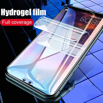 Aizsargājošu Stikla Hidrogelu Filmu E6plus E6play Motog6 6g par Motorola Moto E 6 Plus Spēlēt Ekrāna Aizsargs, Sānu Filmu
