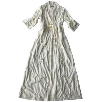 Elegantas Drēbes Sleepwear Sieviešu Naktskrekls noteikti Sieviešu Peldmētelis Eiropas Naktsveļu Divas Dāmas-Drēbes gabals Uzvalks Augstas kvalitātes