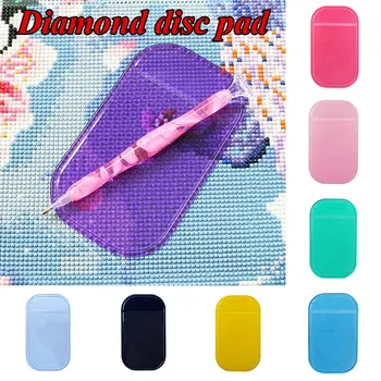 5D Dimanta Krāsošana Mat Multi-Krāsu Izšuvumi Renes Turētājs ir Mazgājams ar neslīdošu Magic Sticky Mat Urbt Pad DIY Dimanta Piederumi