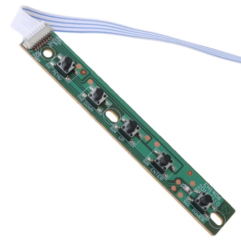 Kontrolieris Valdes LCD HDMI, DVI, VGA PC Audio Modulis Vadītāja DIY Komplektu 15.6