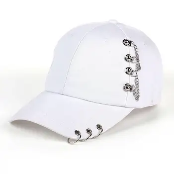 Karstā Hip Hop Beisbola Cepure Ar Gredzenveida Aplis Snapback Cepures Vīriešiem Sievietēm Unisex Tētis, Cepure, Regulējams Kpop Korejiešu Stilā Gorra