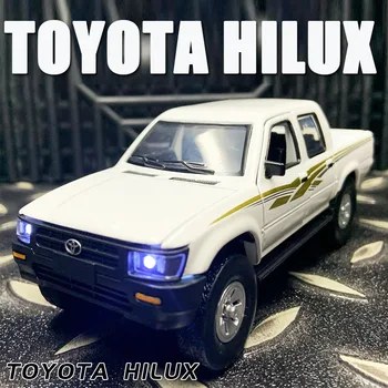 1:32 TOYOTA HILUX HAEKLAS Auto die cast sakausējuma auto modelis edition kolekciju automašīnas rotaļlietas dzimšanas dienas dāvana zēns bezmaksas piegāde