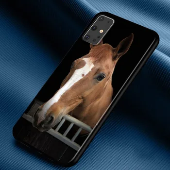 Karstā Zirgu Dzīvnieku Samsung Galaxy S21 Ultra Plus M31 A12 A32 A42 A52 A72 A02S M10 M10S M20 M21 M30 M40 M60S Telefonu Gadījumā