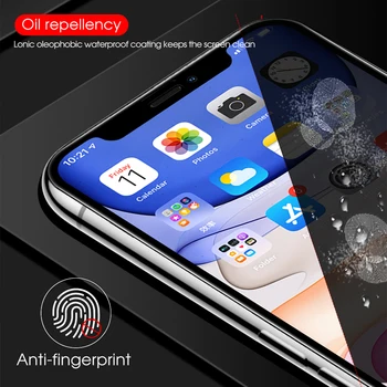 40D Aizsardzības Stiklu iPhone XR X 10 11 Pro XS Max Rūdīts Ekrāna Aizsargs, Stikla iphone SE 2020. gadam 6s 6 S 7 8 Plus Stikls