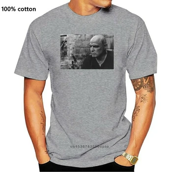 Marlons Brando Apocalypse Now Pulkvedis Valters E. Kurtz Balts T-Krekls, Izmērs S-XXXL Zīmola krekli, džinsi Drukāt Klasisko Kvalitātes t-krekls