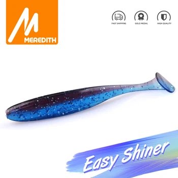 MEREDITH Easy Shiner 75mm 2.4 g 20pcs/maiss Zvejas Lures mīksto lure Mākslīgo Ēsmu Plēsoņa Risināt JERKBAIT par līdakas un asari