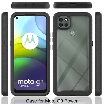 Motorola Moto G7 G8 G9 tiesības Spēlēt E7 Plus G Ātra Kodolsintēzes Edge + 360 Gadījumā,lieljaudas Triecienizturīgs Bufera Skaidrs, TPU Tālruņa Vāciņu