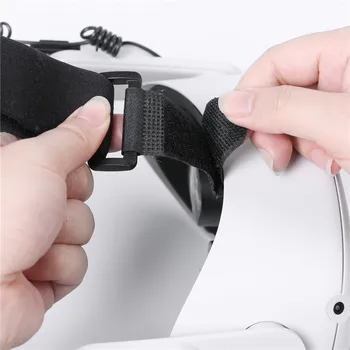 Audio Adaptera Komplekts Smart Savienotājs Oculus Quest 2 Galvas Joslā Savienotājs HTC VIVE Galvas Austiņas Adapteri VR Piederumi