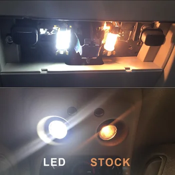 Interjera LED Citroen C5 2001-2019 Canbus Transportlīdzekļa Spuldzes Iekštelpu Dome Kartes nolasīšana Bagāžnieka Gaismas Kļūda, Bezmaksas Auto Lampu Komplekts