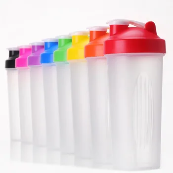 Vietas 9-Krāsu 600Ml Plastmasas Šūpošanas Kausa Proteīna Pulveris, Piena kokteilis Sajaukšanas Kauss Var Pielāgot Sporta Pudeles
