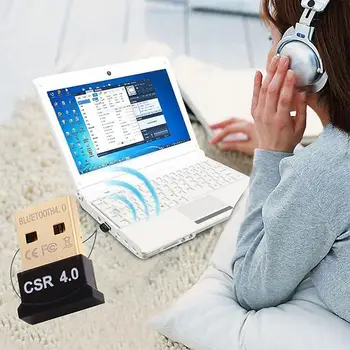 Usb Bluetooth CSR4.0 Datoru, Klēpjdatoru Peles Nieuwste Adapteris Zender Ontvanger Audio Bluetooth Draadloze Usb Audio Uztvērēju Datoram