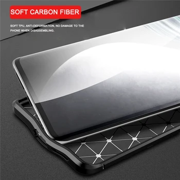 Samsung Galaxy A52 Mīksta Silikona Gadījumā A52 Ličī Tekstūra Aizsardzības Tālrunis Bufera Vāciņš