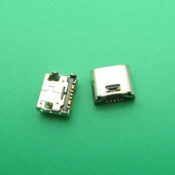 500pcs/daudz Mikro Mini USB ligzda ligzda savienotājs lādētāja Uzlādes Ports Samsung Galaxy Core Ministru G360 G361F Cilnē E T560 T561