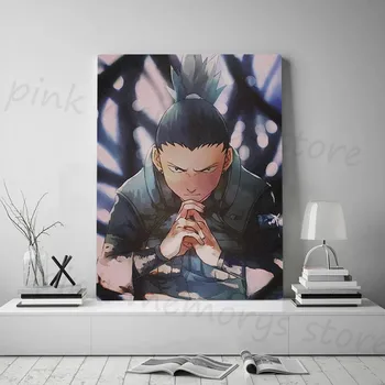 Shikamaru ēnu rīcībā jutsu anime Kanvas glezna dekoru, sienas art pictures guļamistaba studiju sākuma apdare izdrukā plakātu