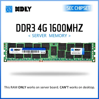 RAM HDLY DDR3 4GB 8GB 16GB 32GB servera atmiņas 1333MHz 1600 1866Mhz REG ECC 2011 1366 pin CPU x58 x79 pamatplates dimm