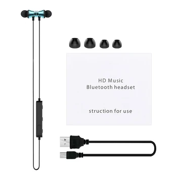 Magnētiskā Bezvadu Bluetooth4.2 Austiņu S8 Mūzikas Austiņas Neckband Sporta Austiņas Ar Mikrofonu Priekš iPhone Xiaomi Austiņas