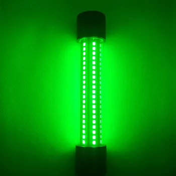 LED Zvejas Apgaismojums 15W DC12V IP68 Zaļā Zemūdens Zvejas Lampas Zemūdens Laivu Nakts Dīts, Lampas Piesaistīt Kalmārs Krilu Gaismas