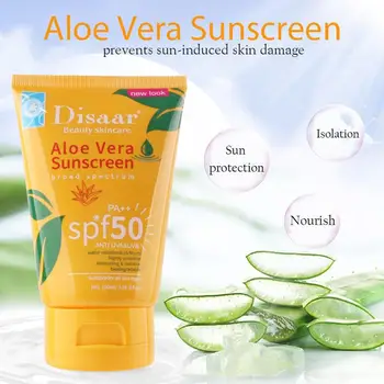SPF 50+ Aloe Sauļošanās Ķermeņa Sauļošanās, Balināšana, Saules Krēms, Eļļa-Kontroles Mitrinošs Multi-efektu Ādas Krēms