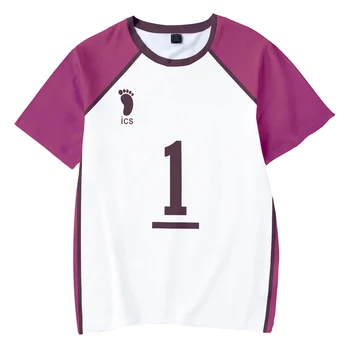 Haikyuu 3D T-Krekls Volejbola Komanda Vienotu Mācību Drēbes, Sieviešu Un Vīriešu T-Krekls Bērniem TShirt Vasaras CasualShort-SleevedBoySfans