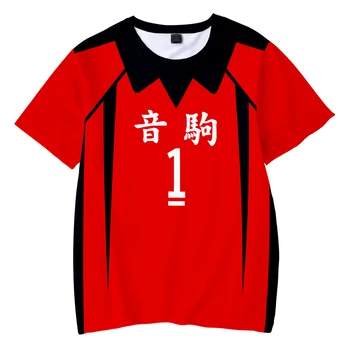 Haikyuu 3D T-Krekls Volejbola Komanda Vienotu Mācību Drēbes, Sieviešu Un Vīriešu T-Krekls Bērniem TShirt Vasaras CasualShort-SleevedBoySfans