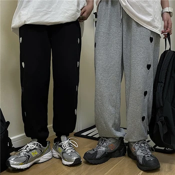 Sieviešu Bikses Bikses Joggers Kokvilnas Treniņbikses Hip Hop Augstas starām. Dropshipping Harajuku Plus Lieluma Streetwear korejas drēbes